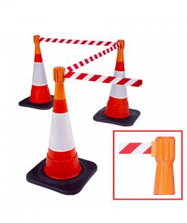 Highly Visable Retractable Belt Topper for Road Safety Cone