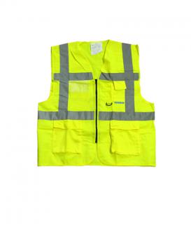 Reflective Safety Vest with Pockets