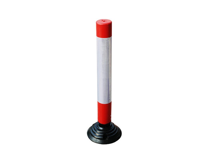 80cm Reboundable Road Delineator with Black Base
