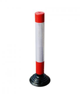 80cm Reboundable Road Delineator with Black Base
