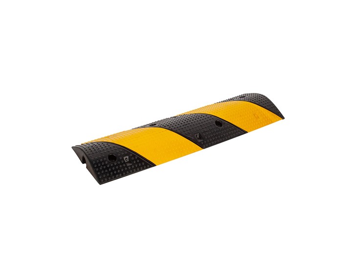 Industrial Rubber Striped Speed Safety Bumper