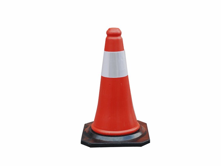 50cm PE Work Safety Warning Cone